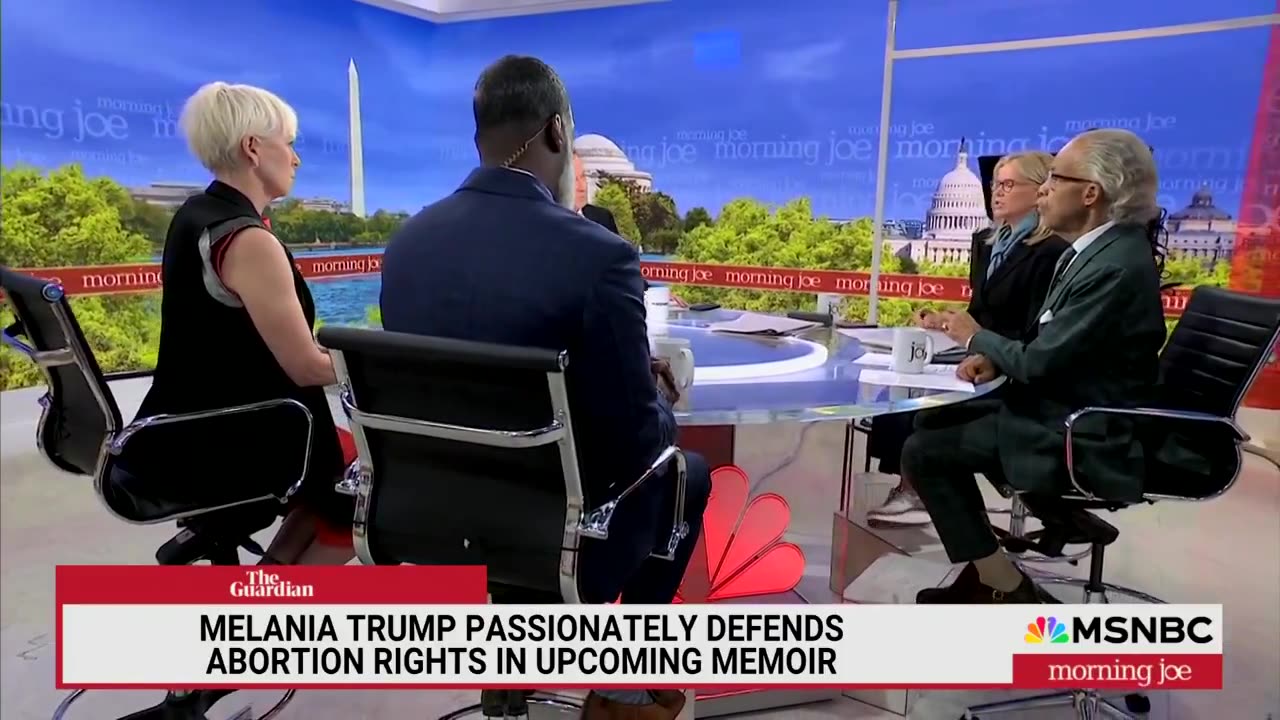 MSNBC suggests Melania used nude photos to get young men to vote for Trump.