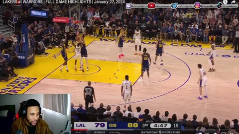 TSDREACTS To LAKERS at WARRIORS | FULL GAME HIGHLIGHTS | January 27, 2024