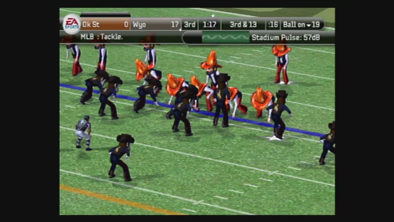 NCAA Football08 (Ps2) Pistol Pete vs Pistol Pete Part3