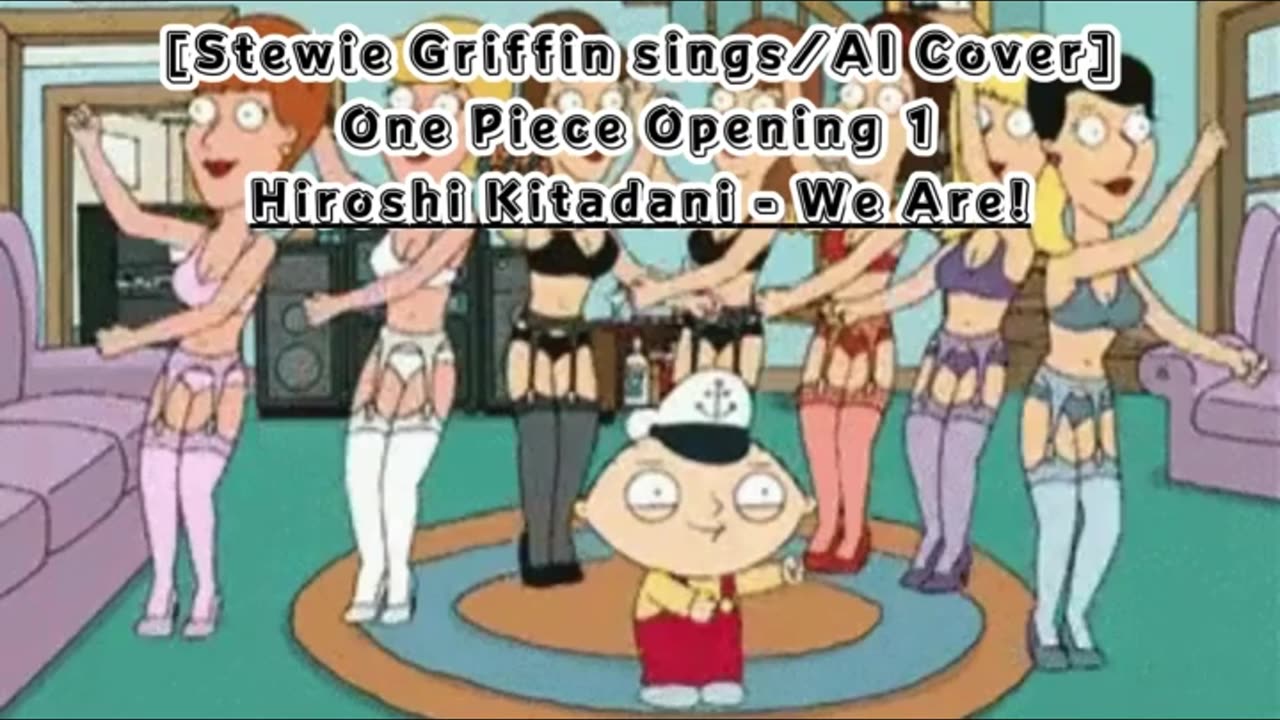 [SpongeBob SquarePants sings/AI Cover] One Piece Opening 1 Hiroshi Kitadani - We Are!