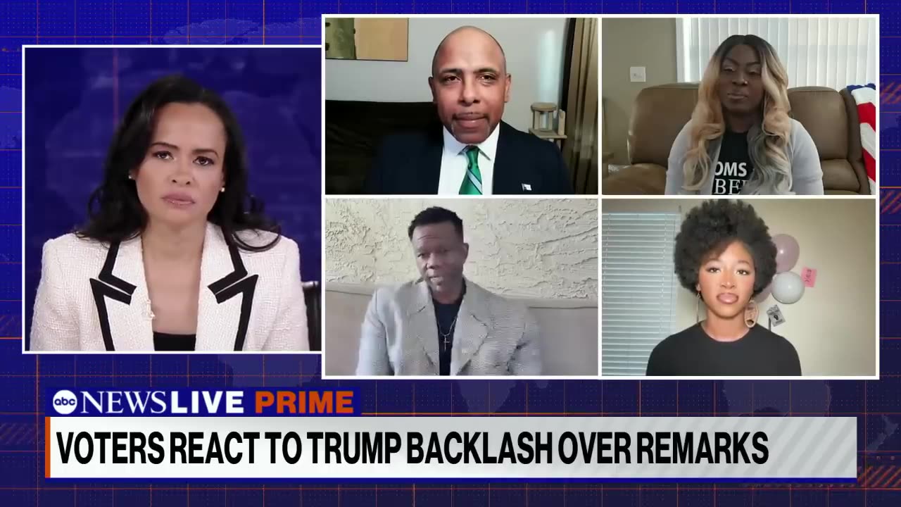 Blackvoters stand by Trump in 2024