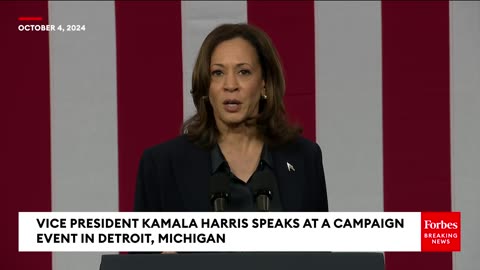 Kamala Harris Warns Michigan Voters Of Donald Trumps Labor Track Record- We Will Not Be Gaslit