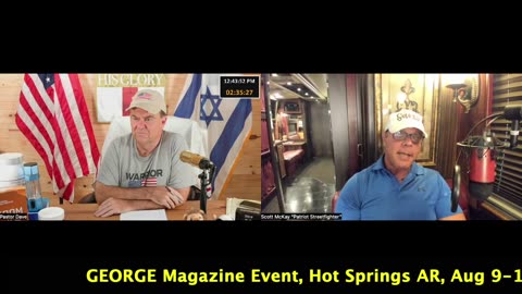 7.30.24 Patriot Streetfighter w/ Pastor Dave Scarlett, Military Generals' Confirmation