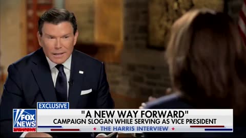 Finally! Bret Baier Calls Out Kamala When She Made No Sense