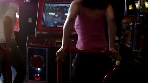 Dance Dance Revolution Thong Exposed