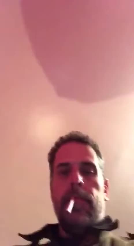 Crack head hunter doing drugs