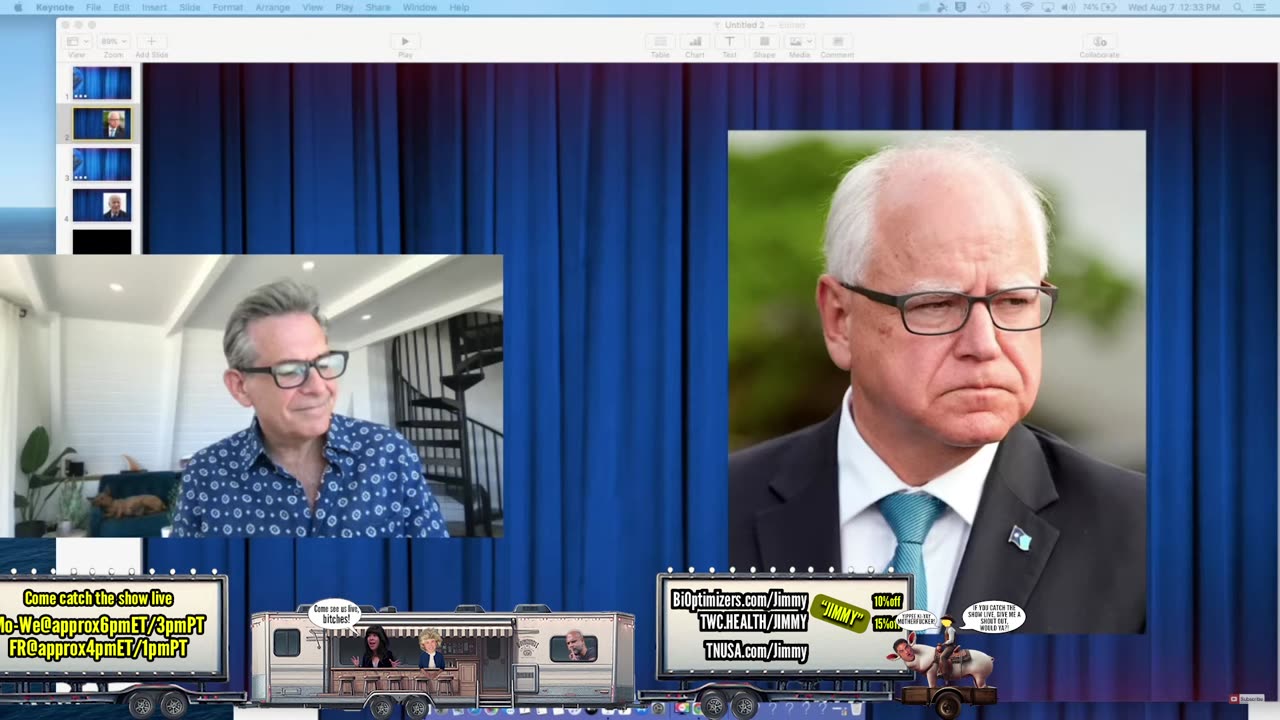 Joe Biden and Tim Walz call in (Mike MacRae)▮The Jimmy Dore Show