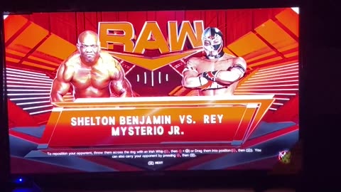 96 Rey Mysterio JR Vs Shelton Benjamin