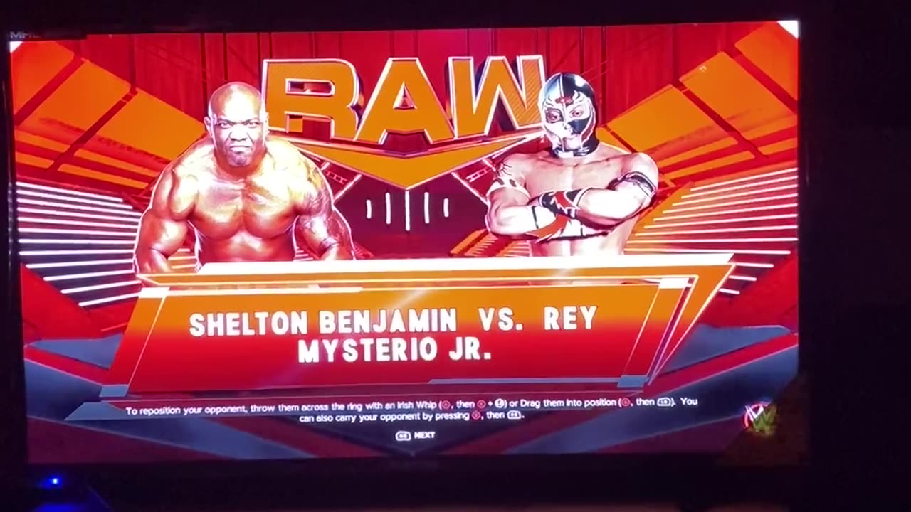 96 Rey Mysterio JR Vs Shelton Benjamin