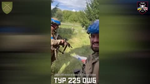 Ukrainian Battle Group Accepts the Surrender of Chechens in Kursk