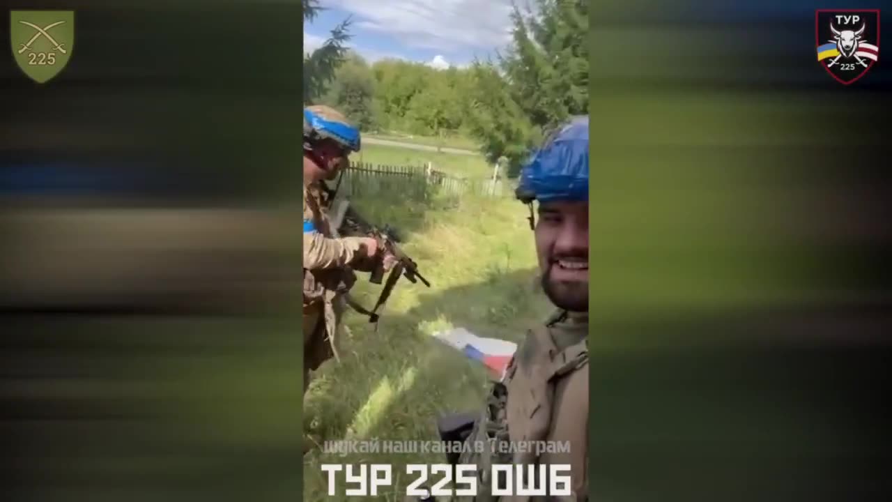 Ukrainian Battle Group Accepts the Surrender of Chechens in Kursk