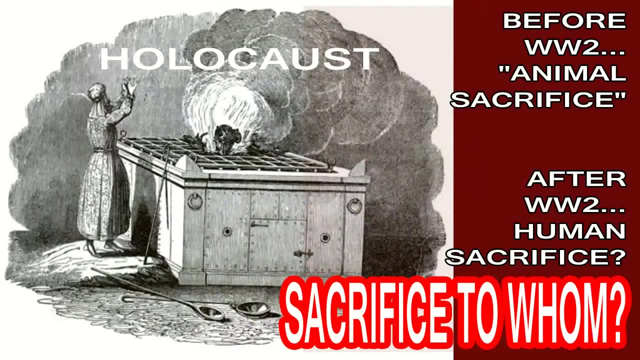 "HOLOCAUST" meaning from the Hebrew bible- Jordan Maxwell (Occult Researcher)