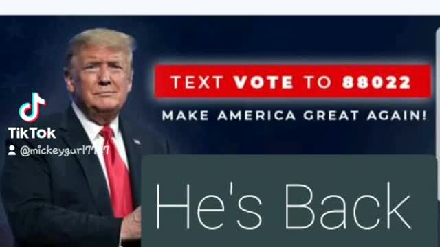 Trump Is Back