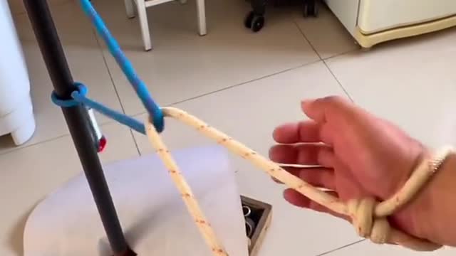 How to Tie the knotting skills in life, you can learn at a glance #35
