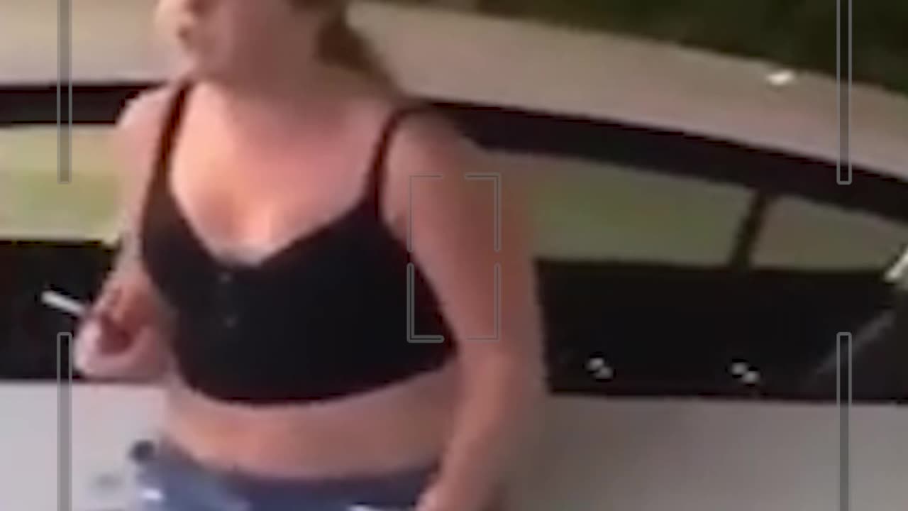 Gas Station and her friend go CRAZY when they notice they're being recorded