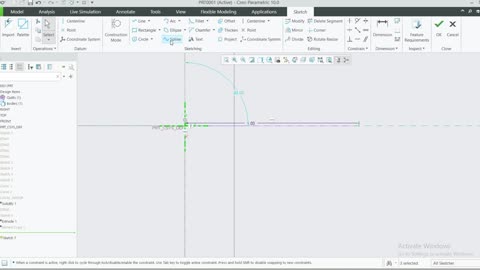 Importing aerofoil Coordinates in Creao Parametric