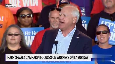 Harris-Walz Labor Day Speech: Championing Workers' Rights & Fair Wages