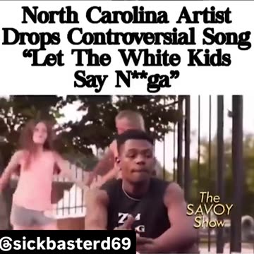 Let the white kids say nigga