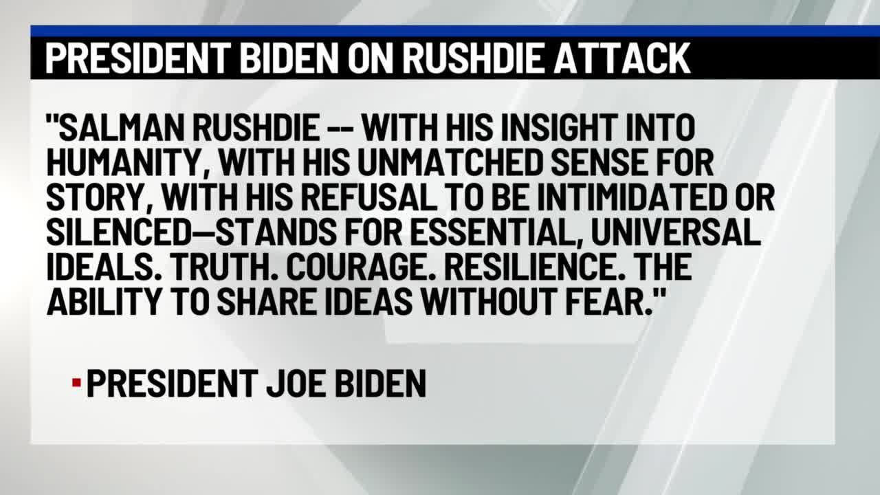 Biden responds to Rushdie attack