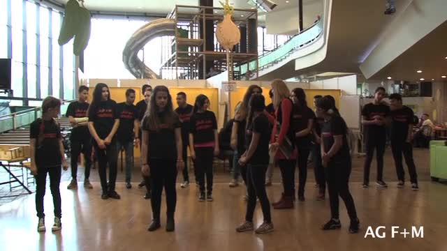 Auftritt Rebecca Sommer Jugendtanzgruppe HEIMATSTERNE im FEZ_17.4.2016