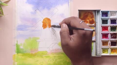 Add Color To The Windmill