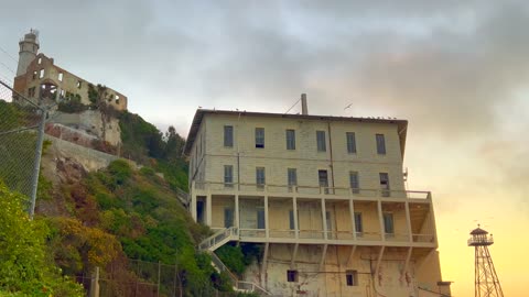 Sunset at Alcatraz