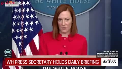 Psaki... You spin me, baby!