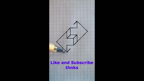 How To Draw | Arrow 3D Trick Art On Paper #shorts