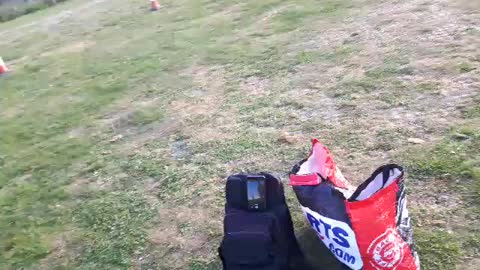 Using my bag a tripod