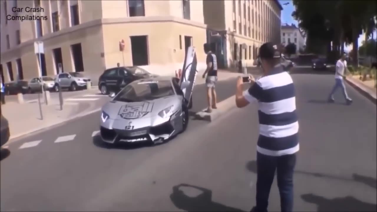 IDIOTS IN CARS COMPILATION (LAMBORGHINI) #12