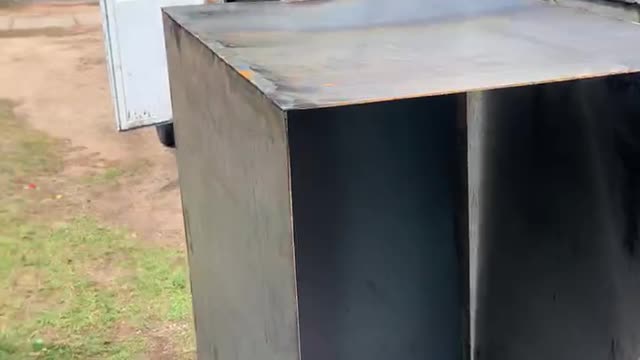 Transforming the grill to a BBQ machine