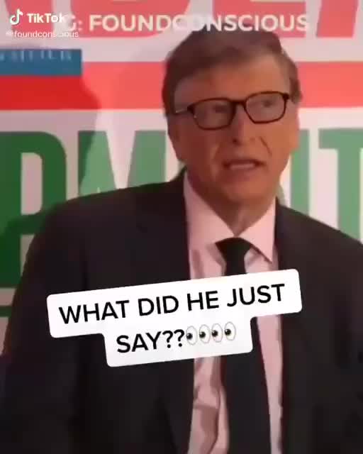 What did Bill Gates just say!