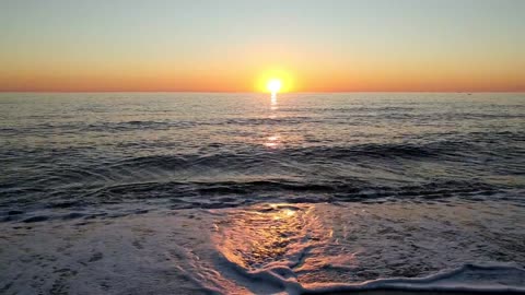 Relaxing beach sunset!