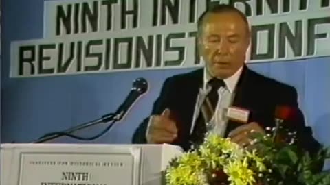 Jerome Brentar at the 9th IHR Conference (1989)