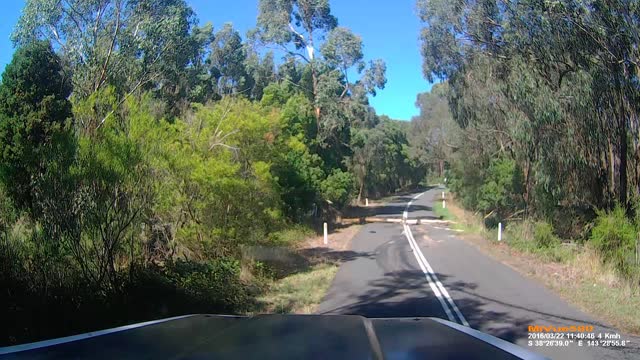 Extremely Close Call With A Semi On A Narrow Road