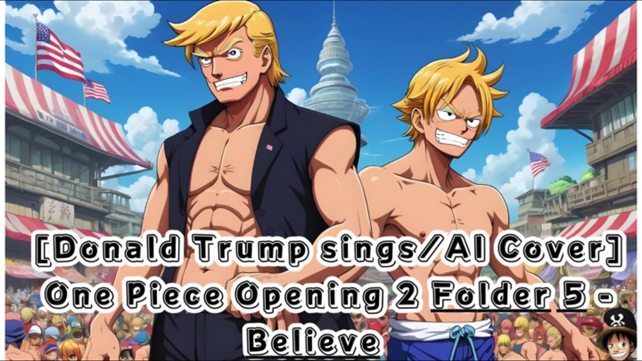 [Donald Trump sings/AI Cover] One Piece Opening 2 Folder 5 - Believe