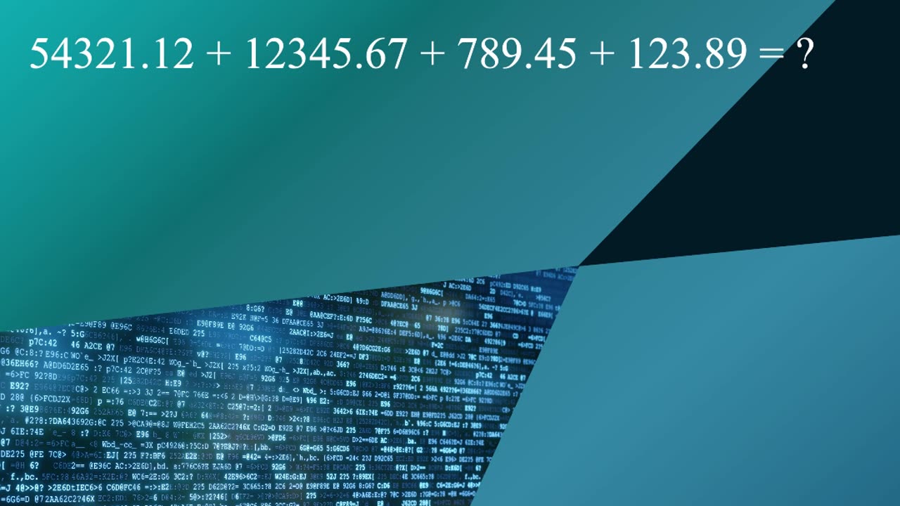 Put your mental math to test - Addition - Challenge - 6