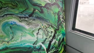 Fluid Art 2021 Garden Greens