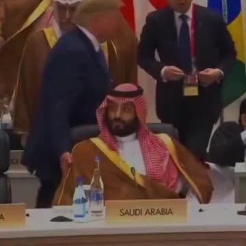 It is forbidden to touch the Crown Prince In Saudi Arabia.