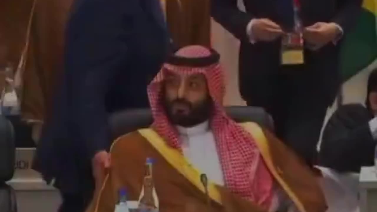 It is forbidden to touch the Crown Prince In Saudi Arabia.