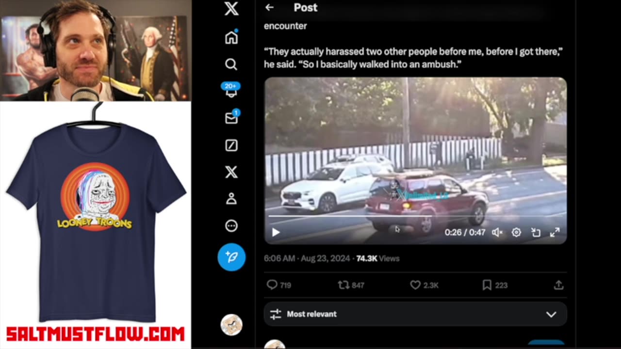 Group of Black Teens Are Randomly Attacking Old White People