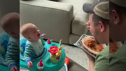 Funny And Sweet Father (Funny Dads & Babies)