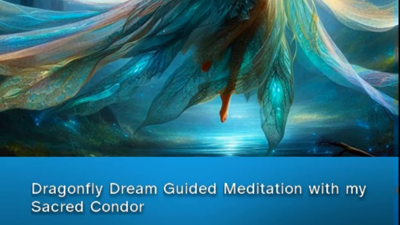 Dragonfly Dream Guided Meditation with the Sacred Condor (clip from patreon) #dragonfly #dream