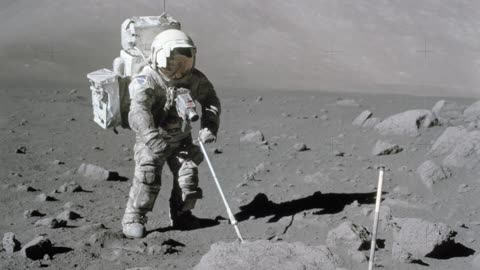 Where are the rocks on the moon listen to the NASA expert's