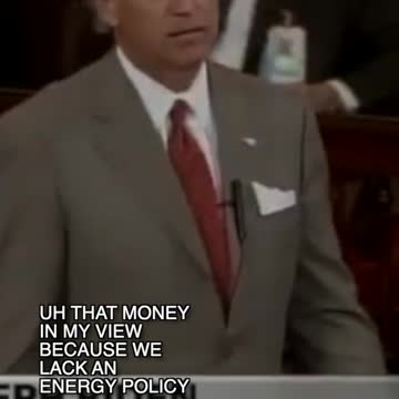 Where Is This Biden? | Biden Says We Lack An Energy Policy