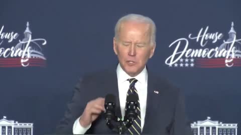 Biden claiming government spending is not causing inflation 3-11-2022