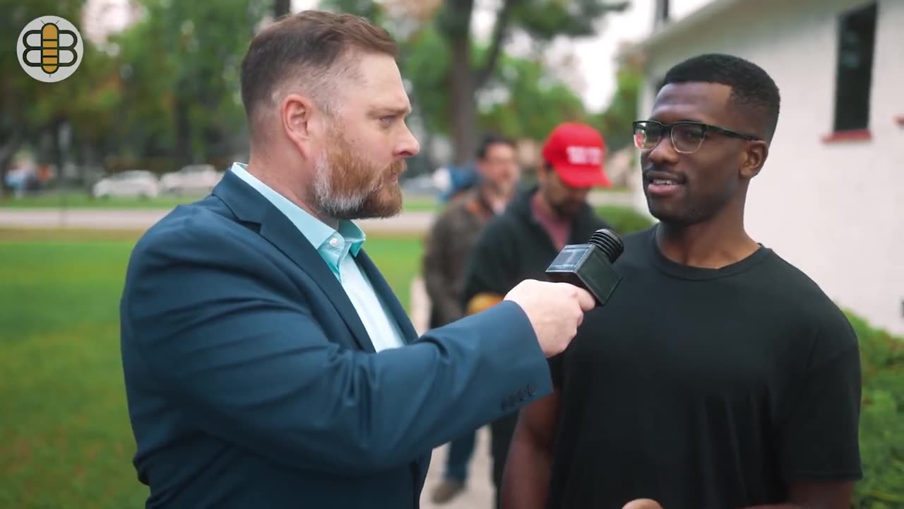 Babylon Bee: White Liberal Shocked as Black Man Gets ID