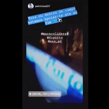 Famalicão-FC Porto não se jogou, mas adeptos portistas apoiaram assim a equipa