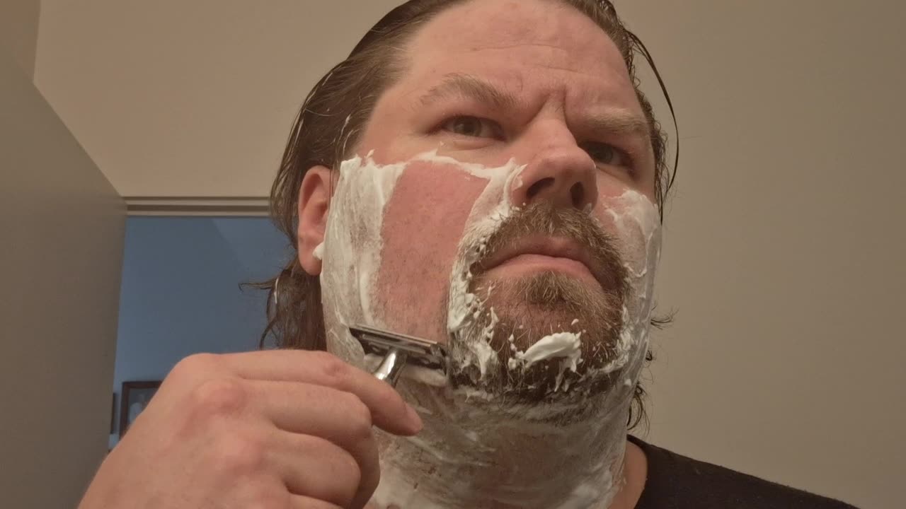 My first shave video.