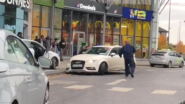 Altercation Ends with Demolition Derby